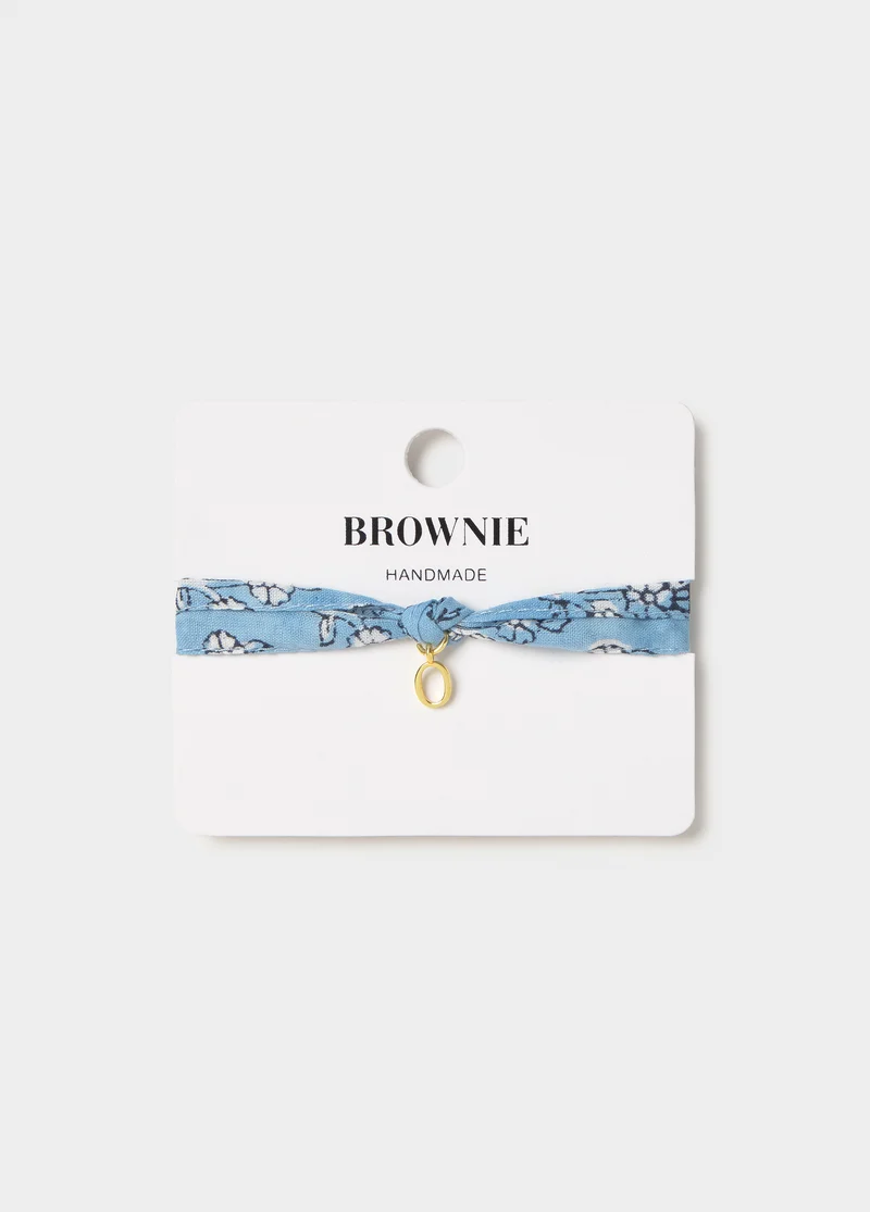 Initial O bracelet