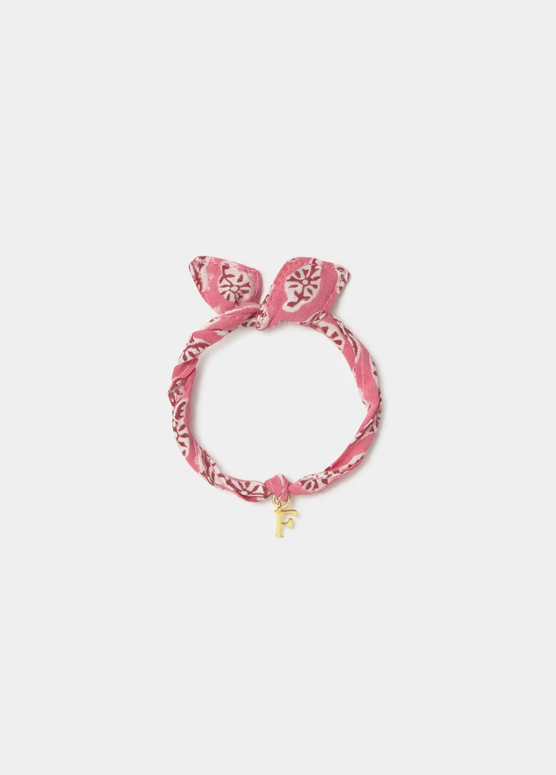 Initial bracelet F