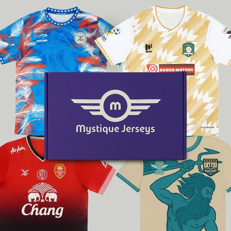 Seltsame und wunderbare Mystery-Fußballtrikot-Box!