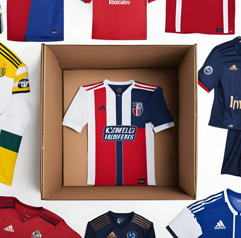 Seltsame und wunderbare Mystery-Fußballtrikot-Box!