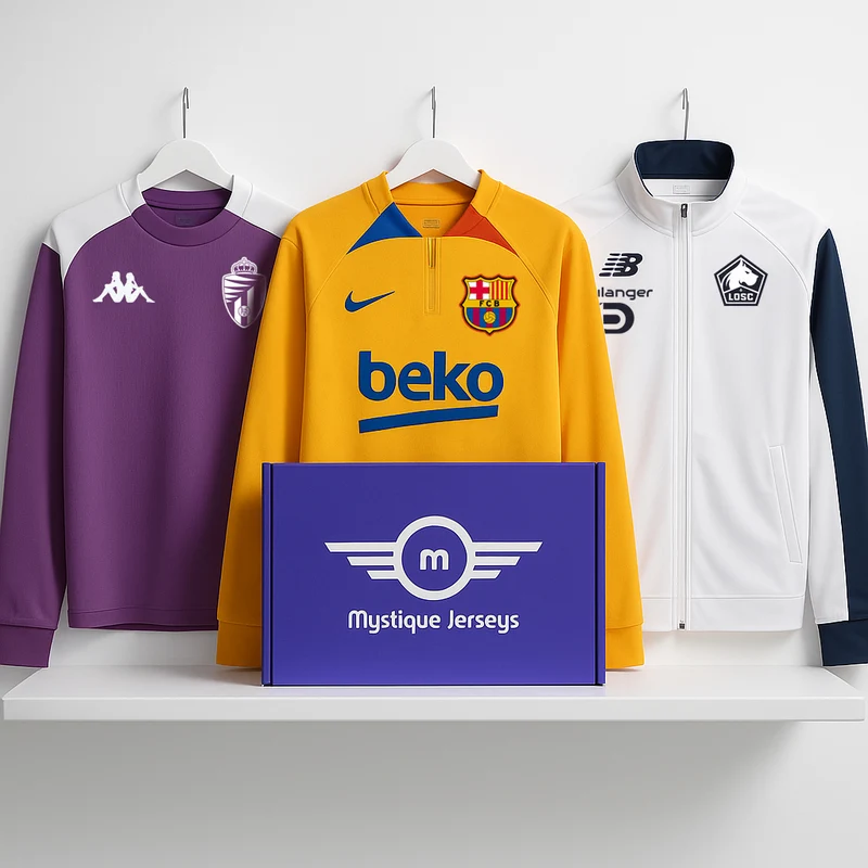 Geheimnisvolle Fußballjacke/Pullover/Oberteil mit Reißverschluss