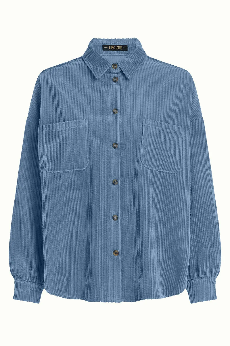 Fee Pocket Blouse Birch Cord