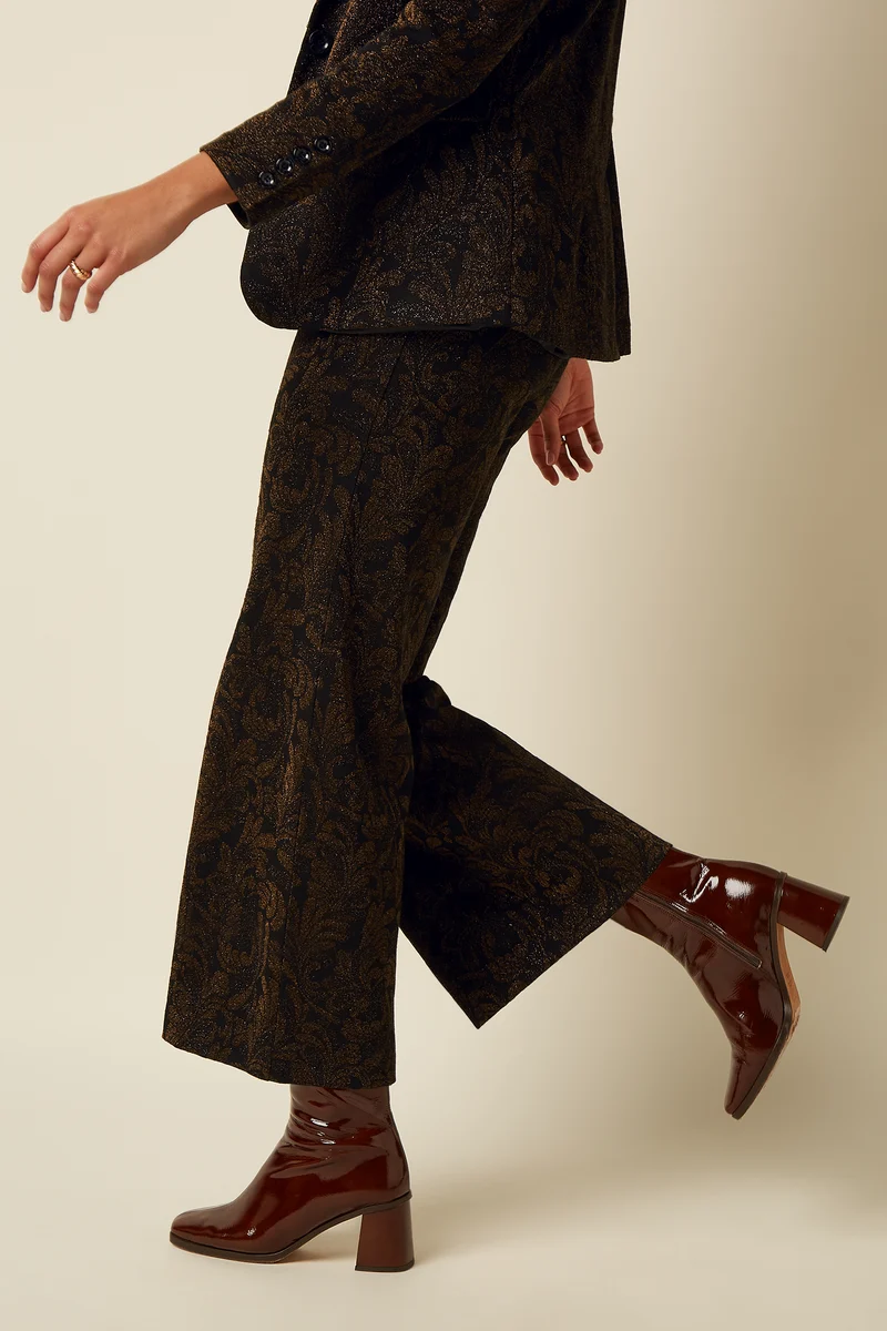 Federica Pants Star Jacquard