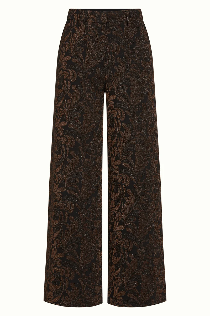 Federica Pants Star Jacquard
