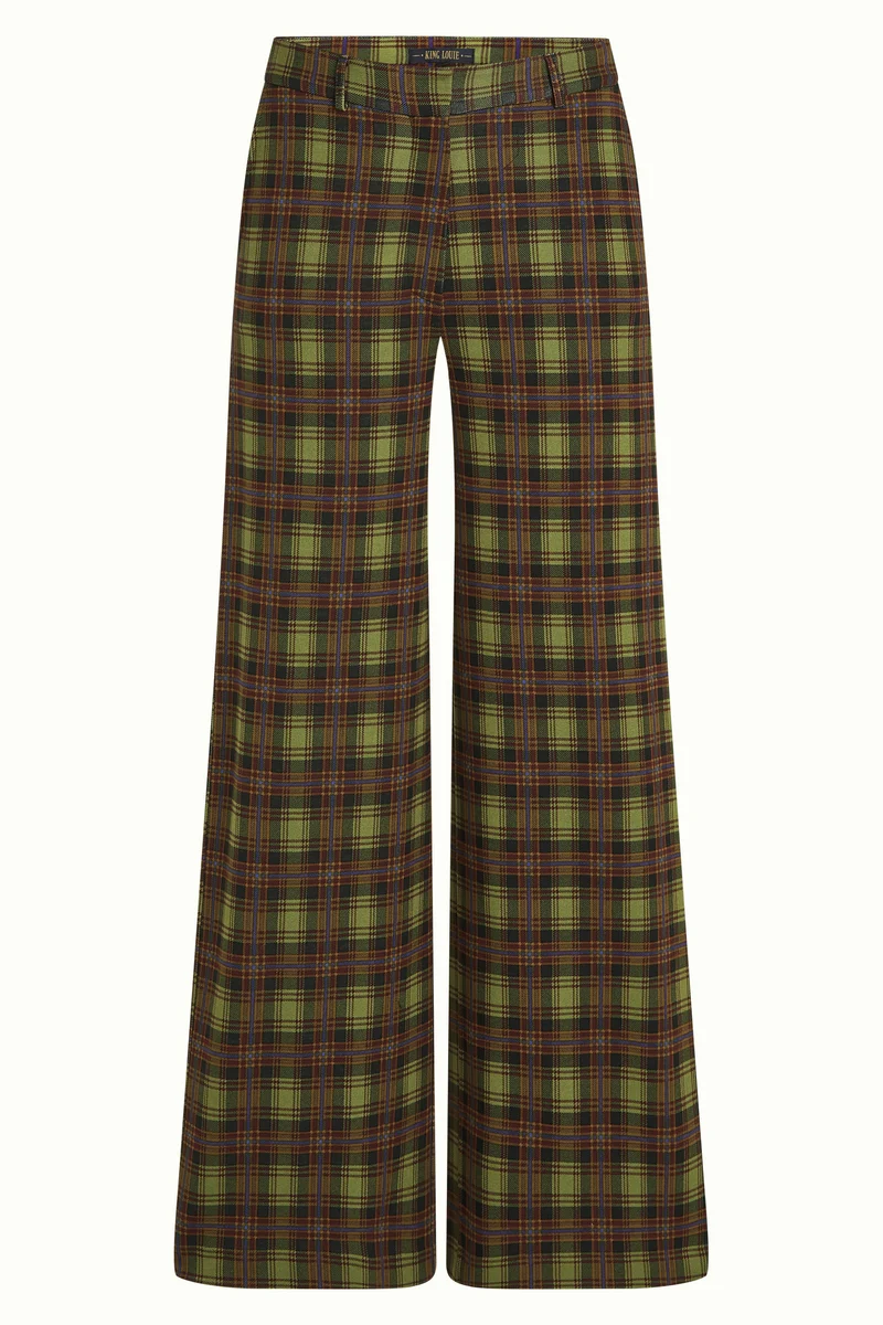 Federica Pants Timber Check