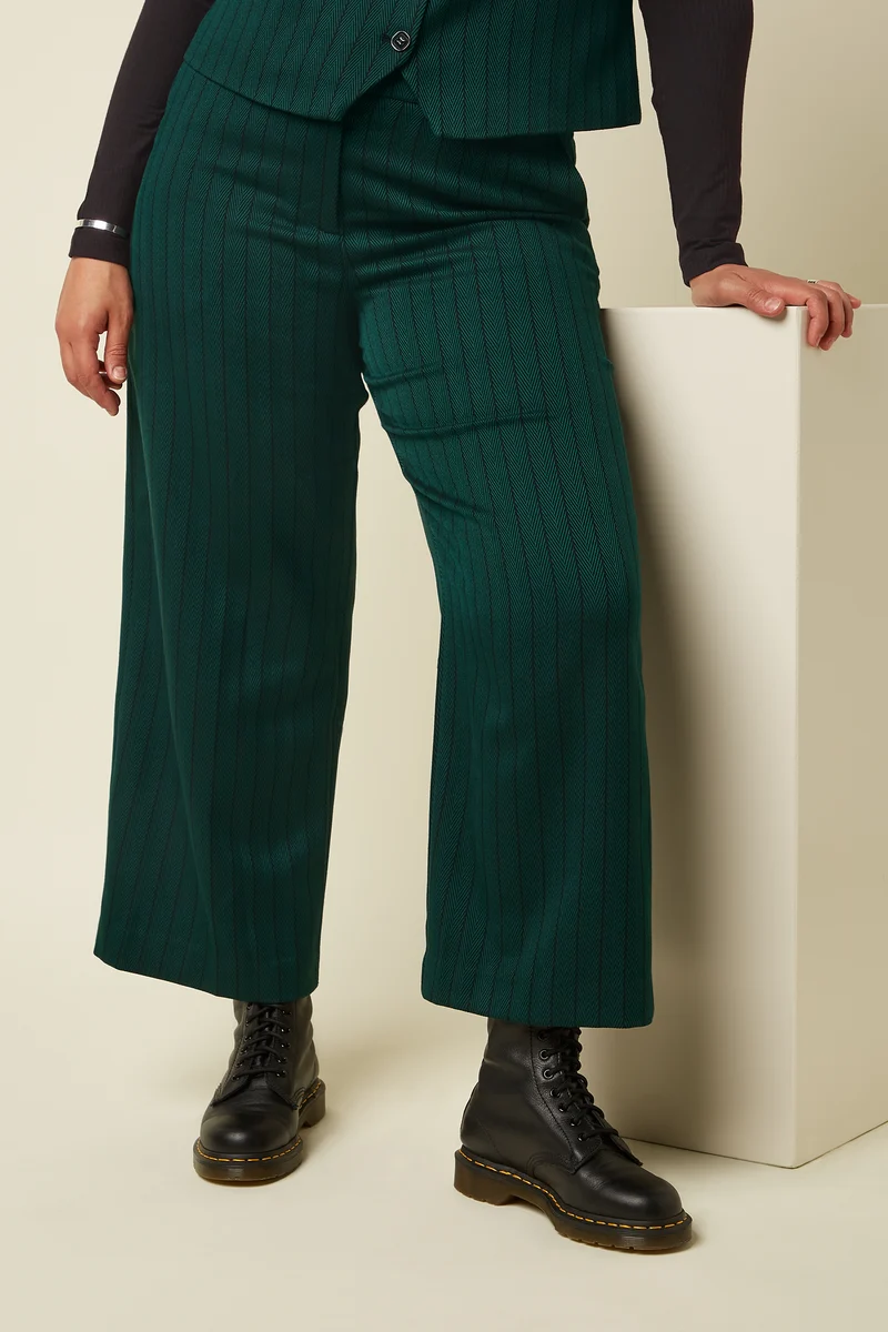 Federica Pants Dale Chevron