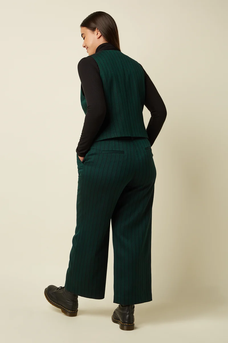 Federica Pants Dale Chevron