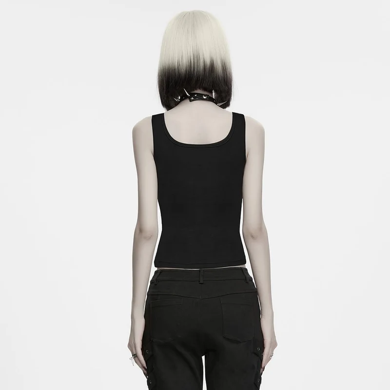 Grunge-Tanktop für Damen im Used-Look