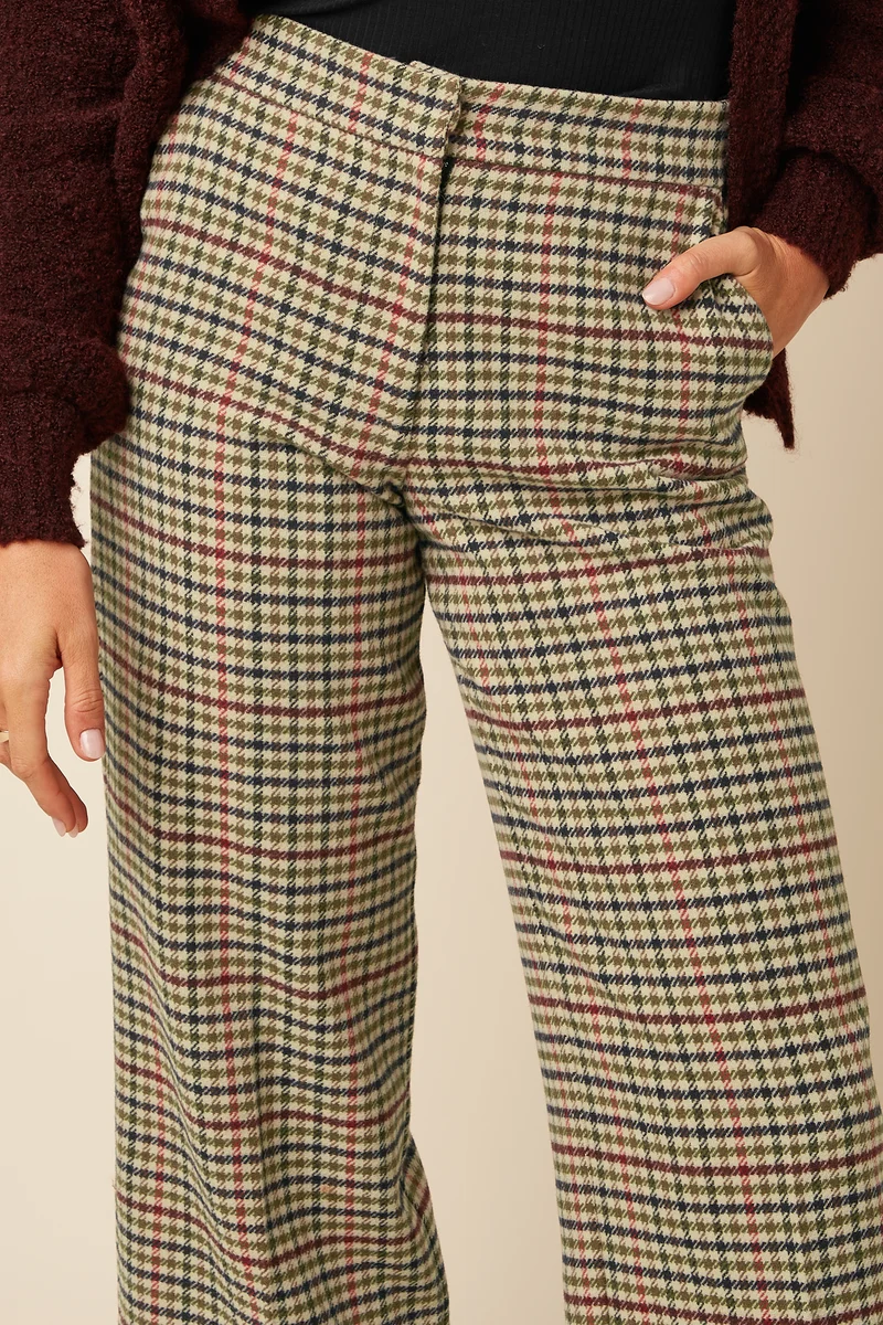 Federica Pants Basso Check