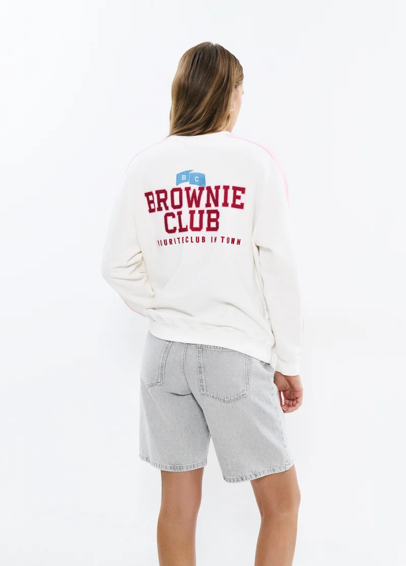 Exclusive Brownie Club sweatshirt