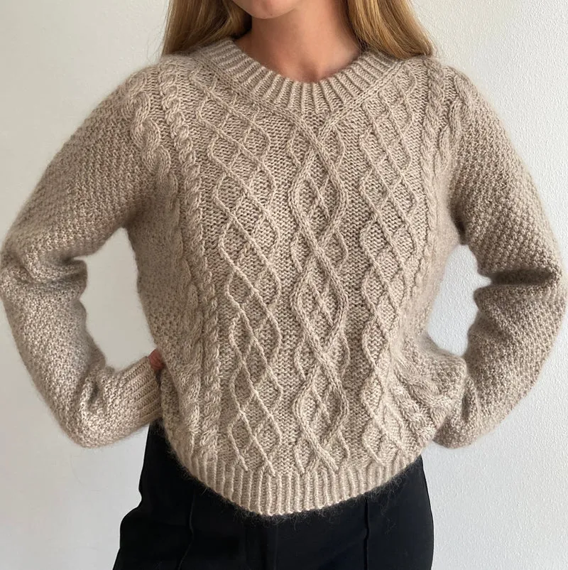 Swirl Sweater Chunky - English