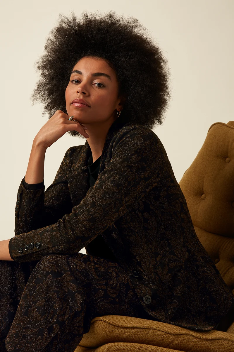 Daisy Blazer Star Jacquard