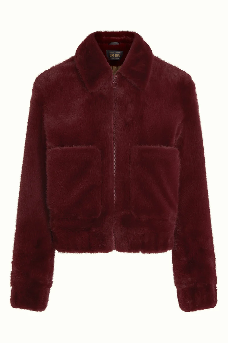 Isla Jacket Silver Fur