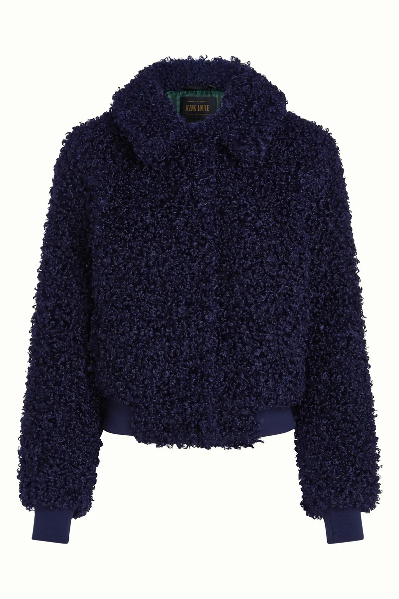 Isa Jacket Basil Fur