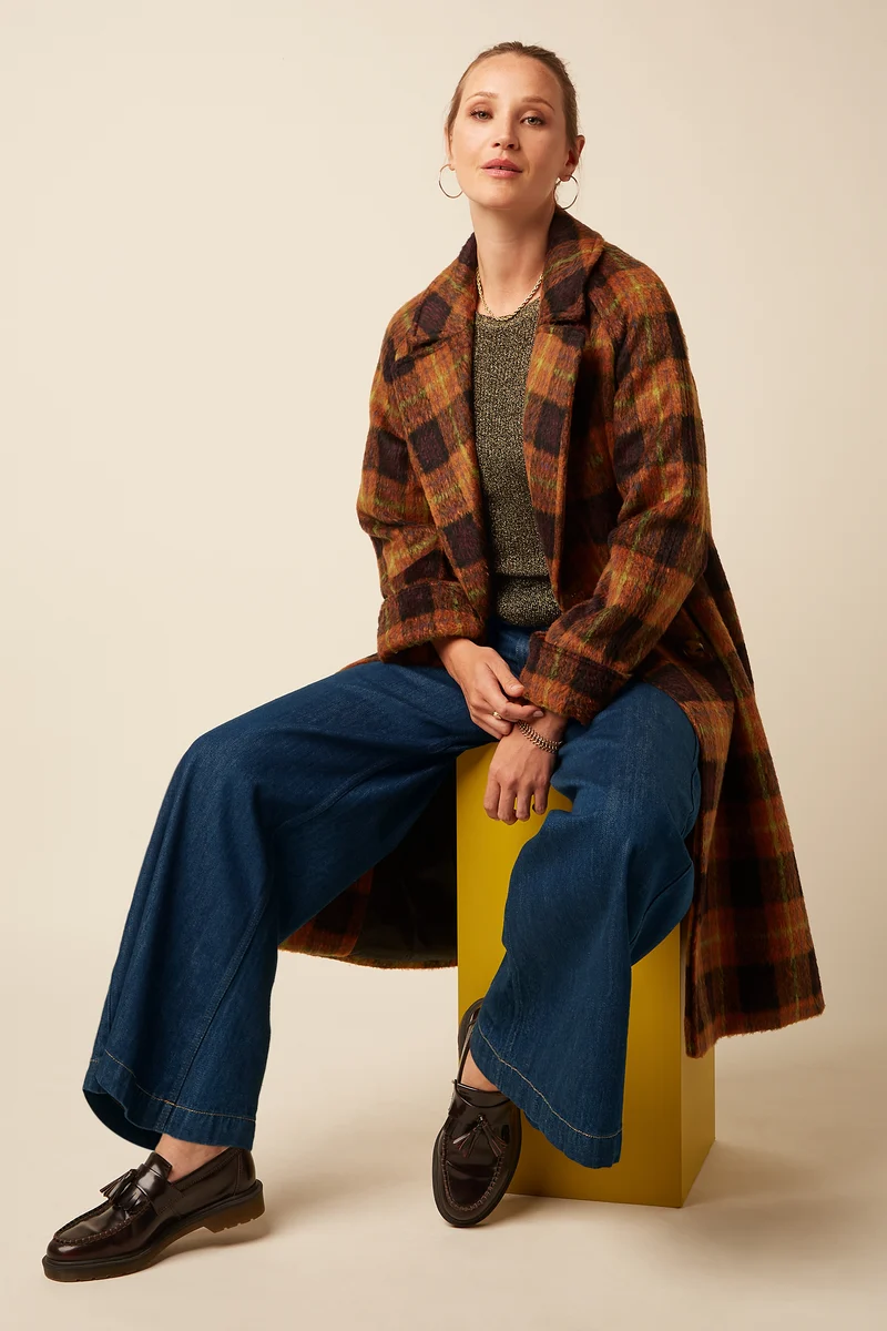 Amelie Coat Aloha Check