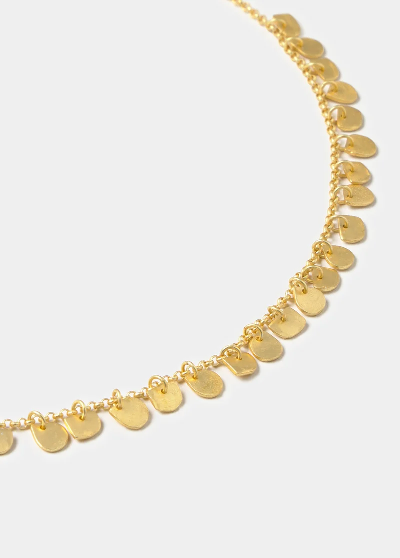 Nameplate necklace