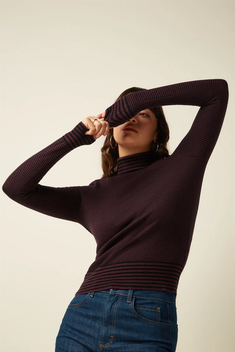 Rollneck Top Sere