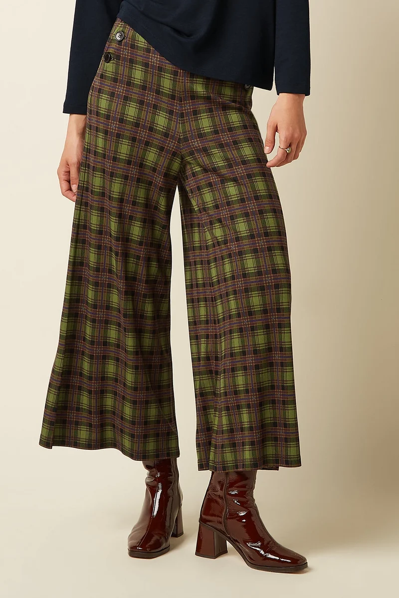 Pia Culotte Timber Check