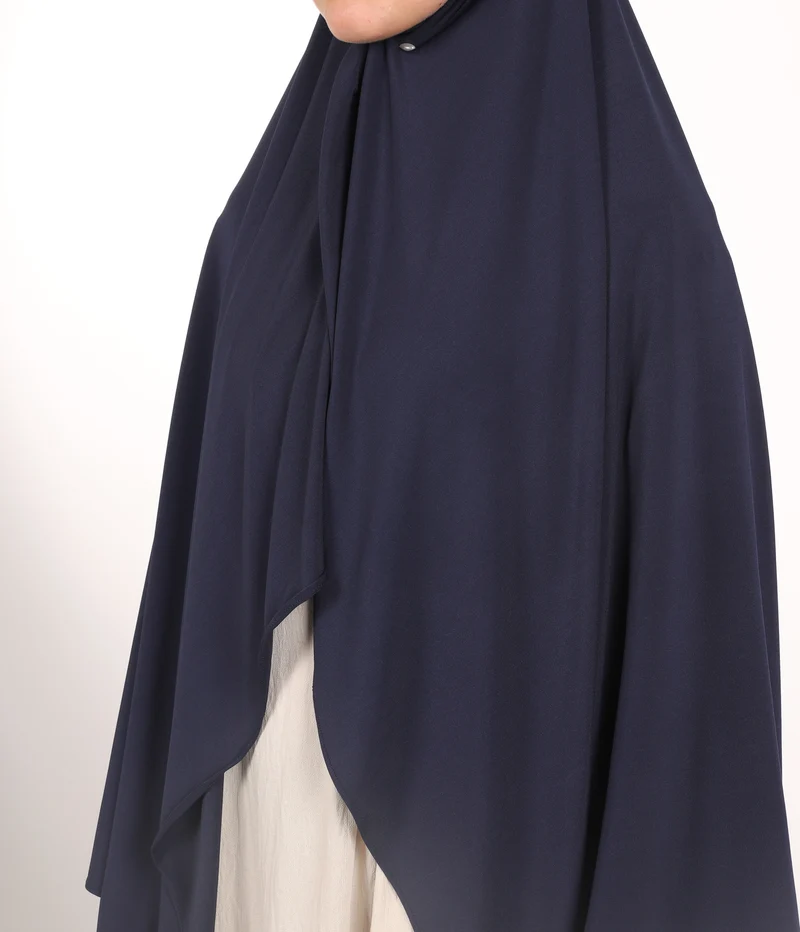 Jersey Premium Quadrat - Mitternachtsblau