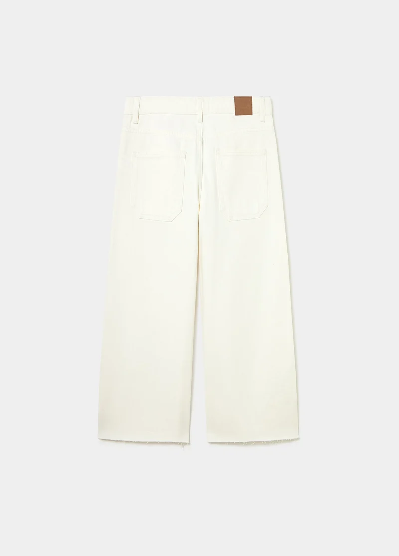 Cropped culotte Trouser