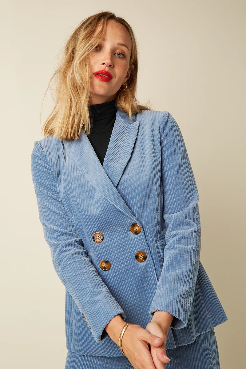 Tina Blazer Birch Cord