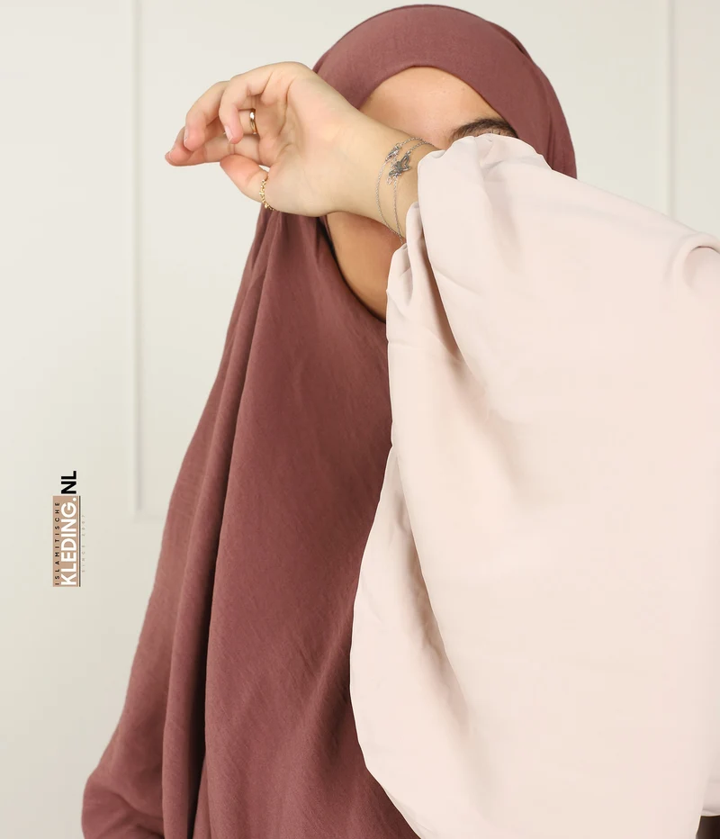 Double Diamond KHIMAR Jaz - Dunkle Rose