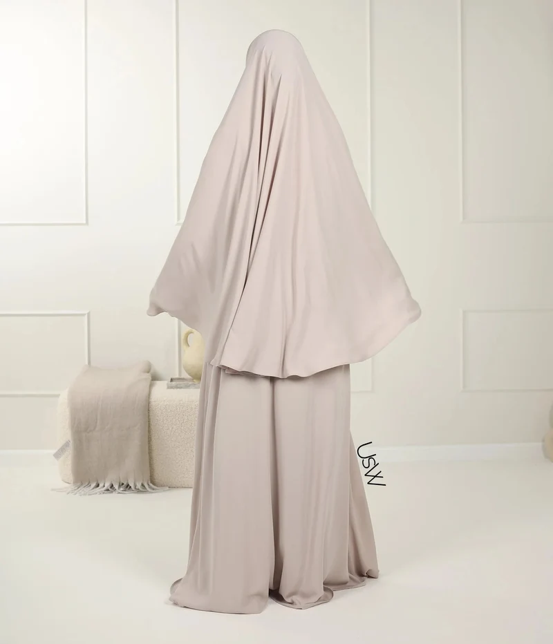 UsW - Pearl Puff Abaya SET