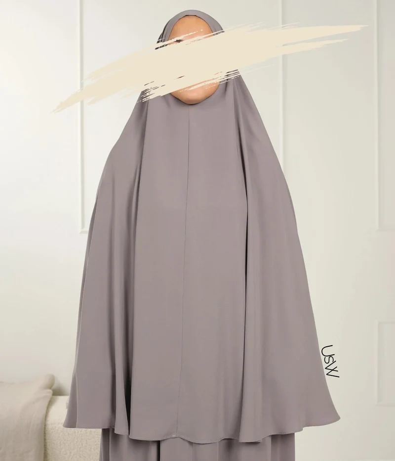 UsW - Pearl Puff Abaya SET