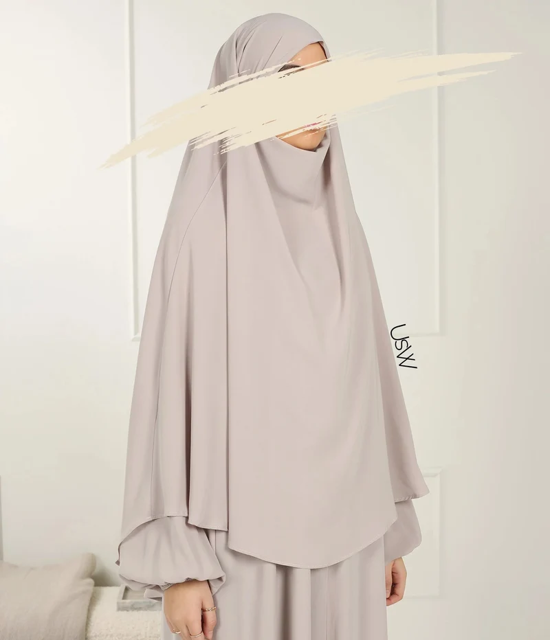 UsW - Pearl Puff Abaya SET