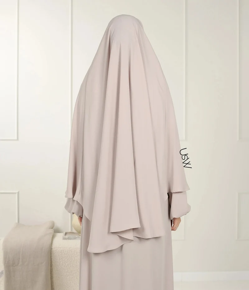 UsW - Pearl Puff Abaya SET