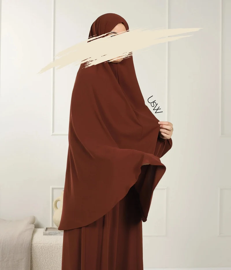 UsW - Pearl Puff Abaya SET