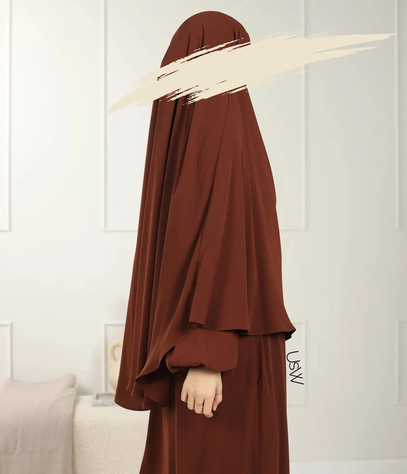 UsW - Pearl Puff Abaya SET
