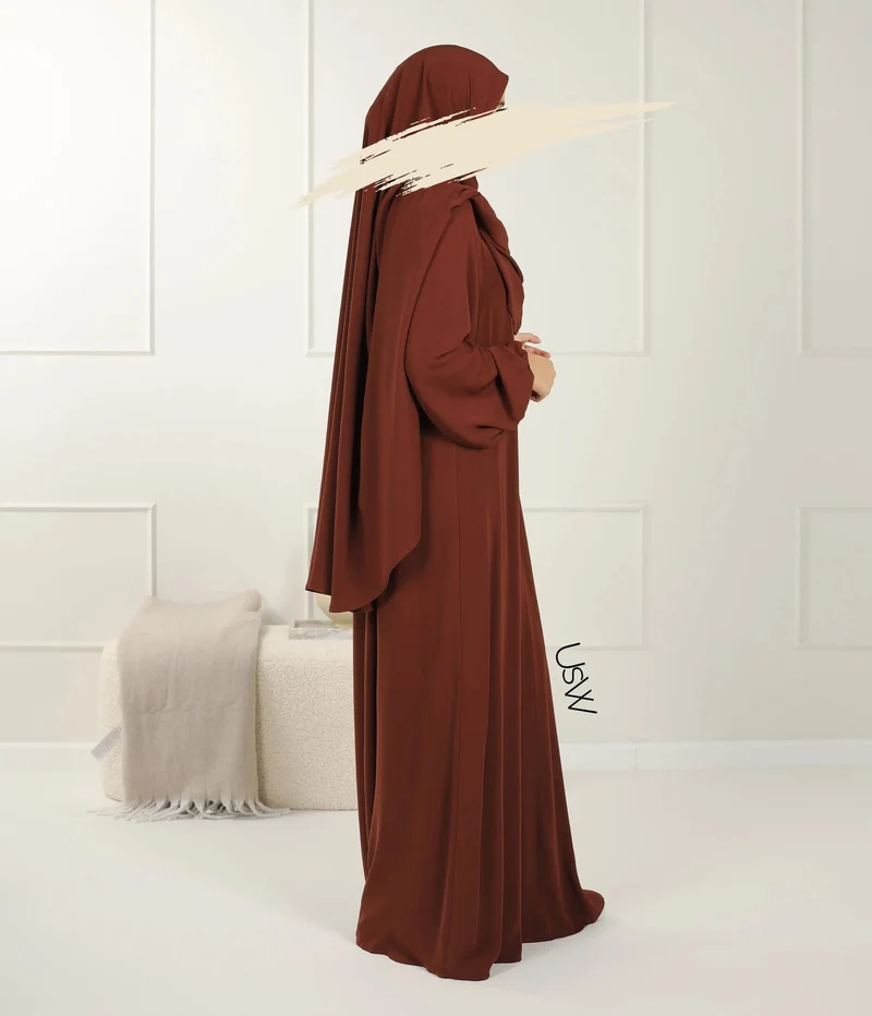 UsW - Pearl Puff Abaya SET