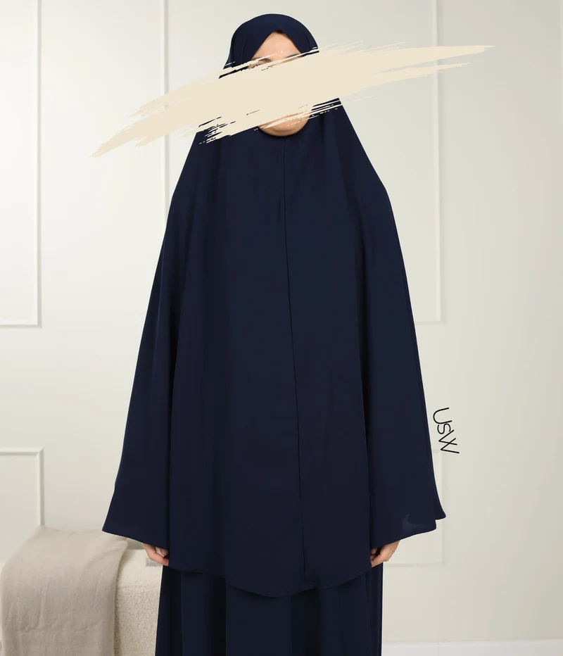 UsW - Pearl Puff Abaya SET