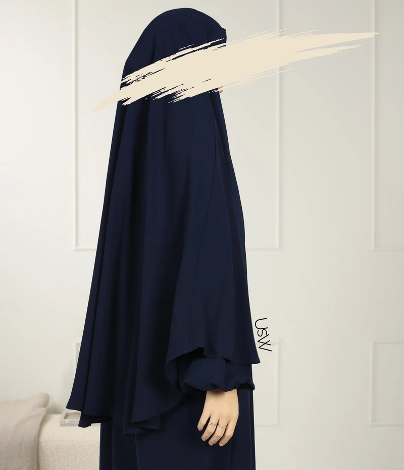 UsW - Pearl Puff Abaya SET