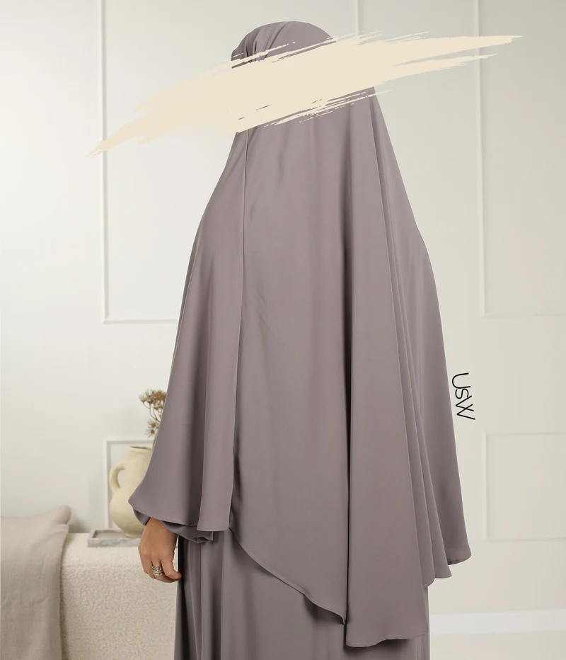 UsW - Pearl Puff Abaya SET