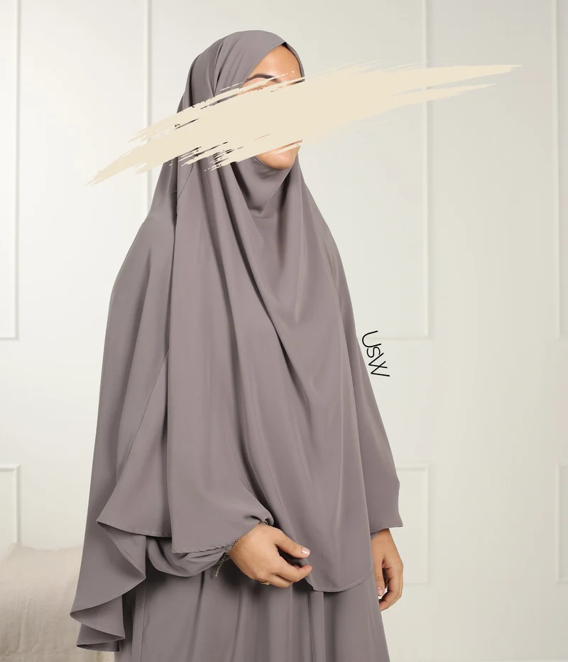 UsW - Pearl Puff Abaya SET