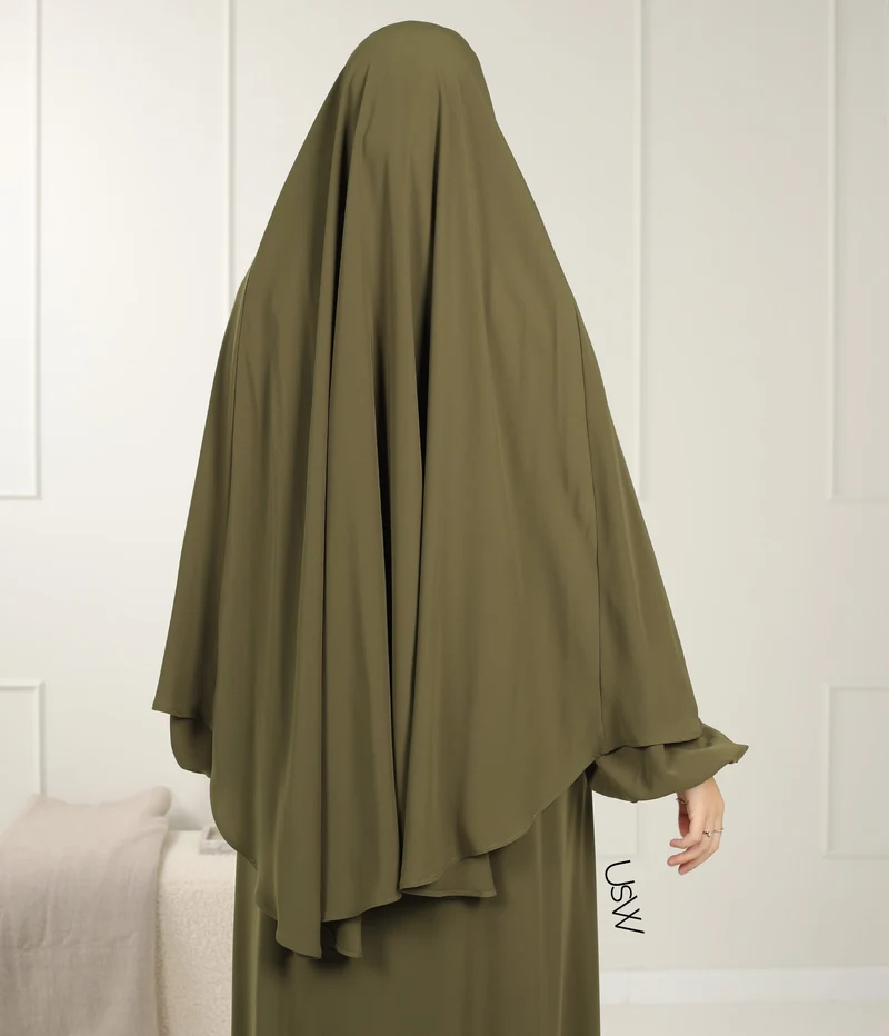 UsW - Pearl Puff Abaya SET