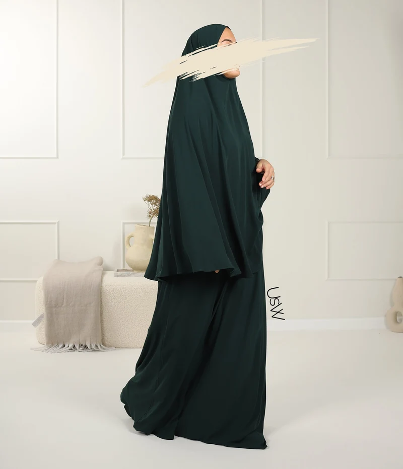 UsW - Pearl Puff Abaya SET