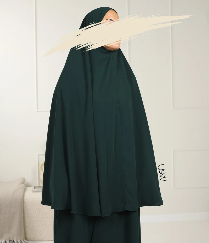 UsW - Pearl Puff Abaya SET