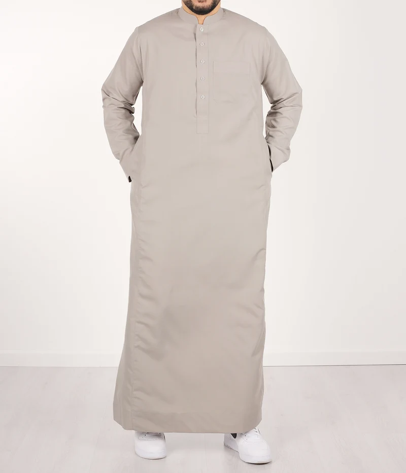 Qamis IND24 von Q4him – Cremegrau