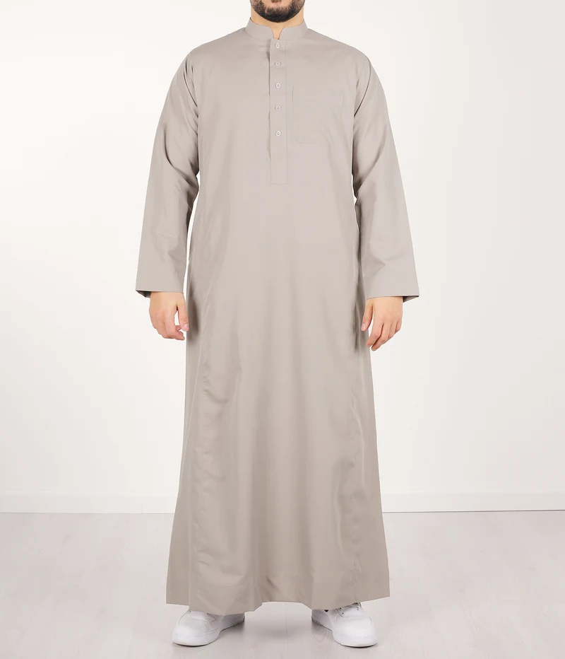 Qamis IND24 von Q4him – Cremegrau