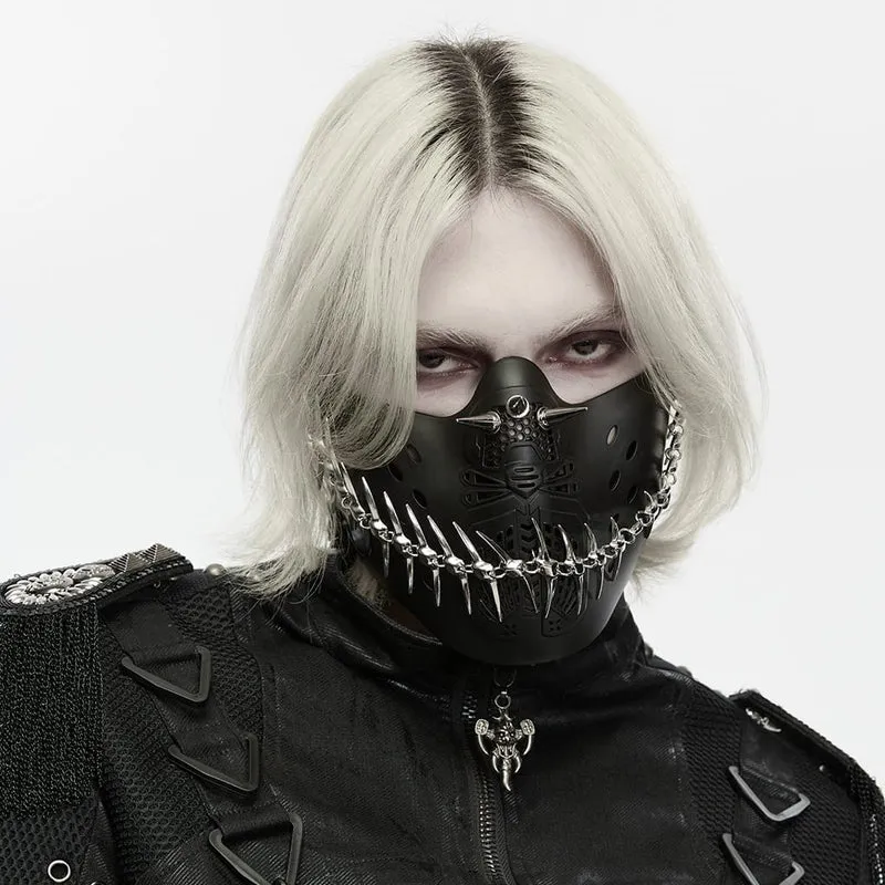 Unisex Punk Stachel-Kiefermaske