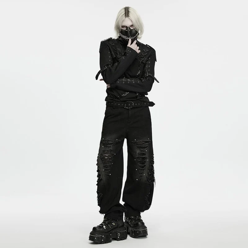 Unisex Punk Stachel-Kiefermaske