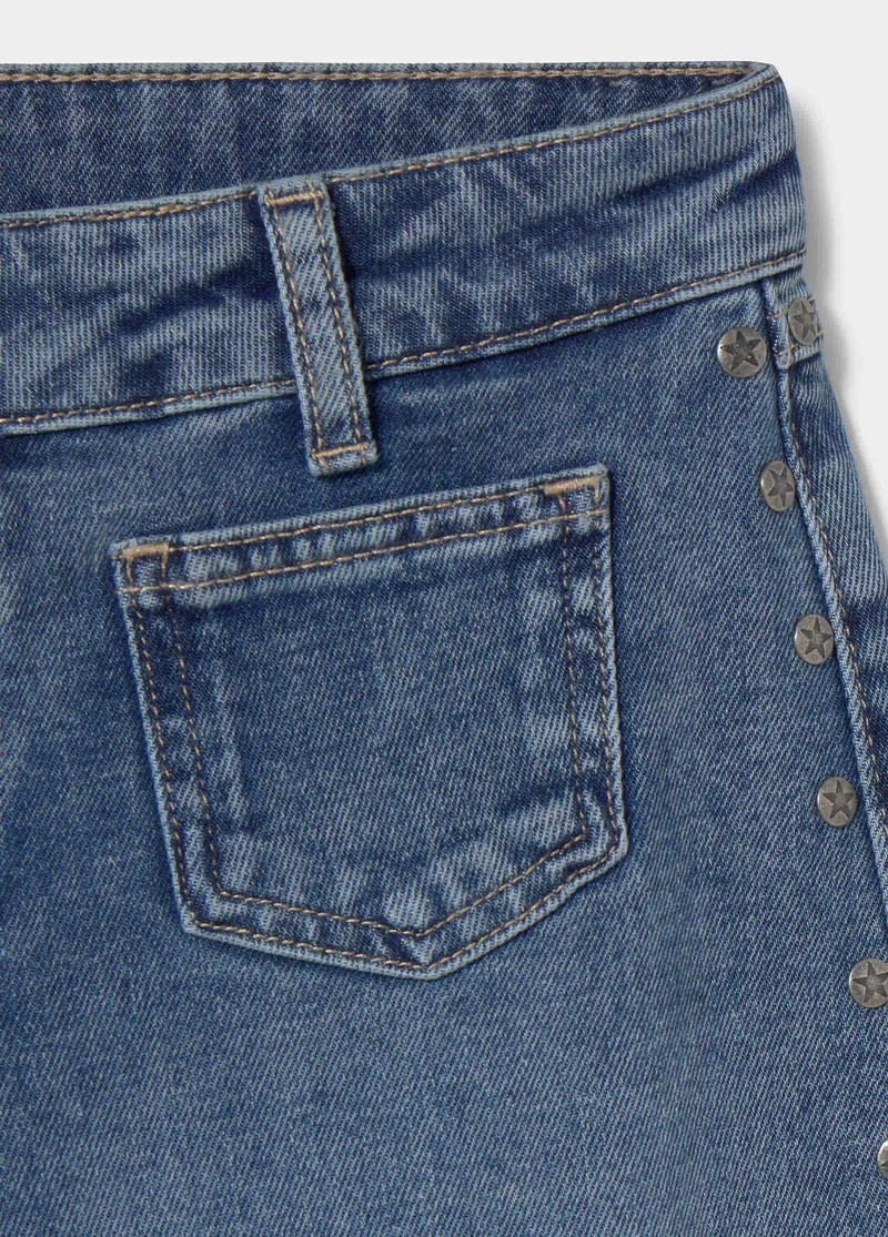Western star patch jeans
