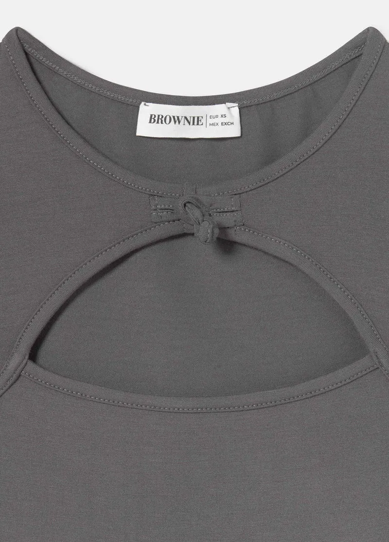 Japanese collar t-shirt