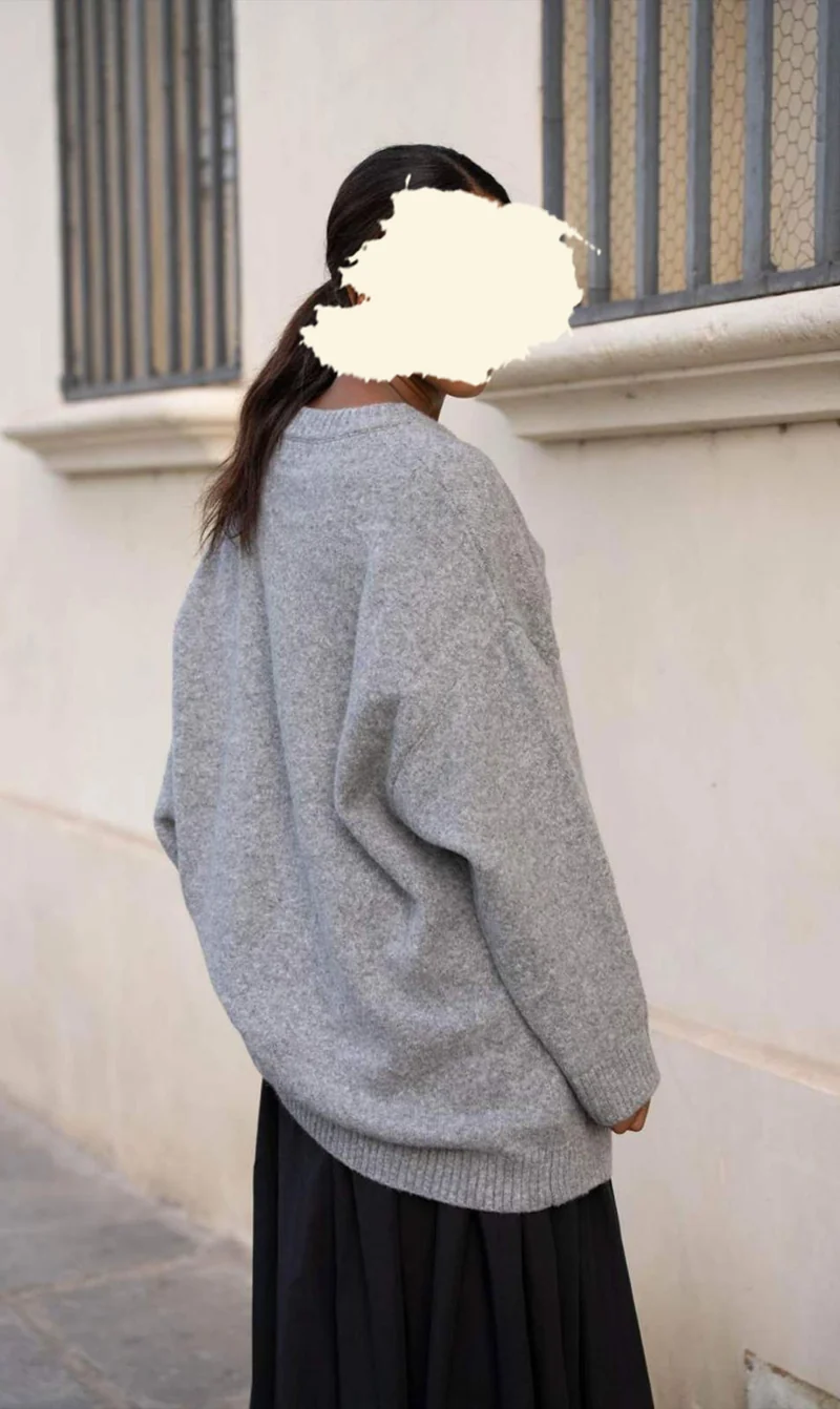 Strickpullover in Übergröße Laura