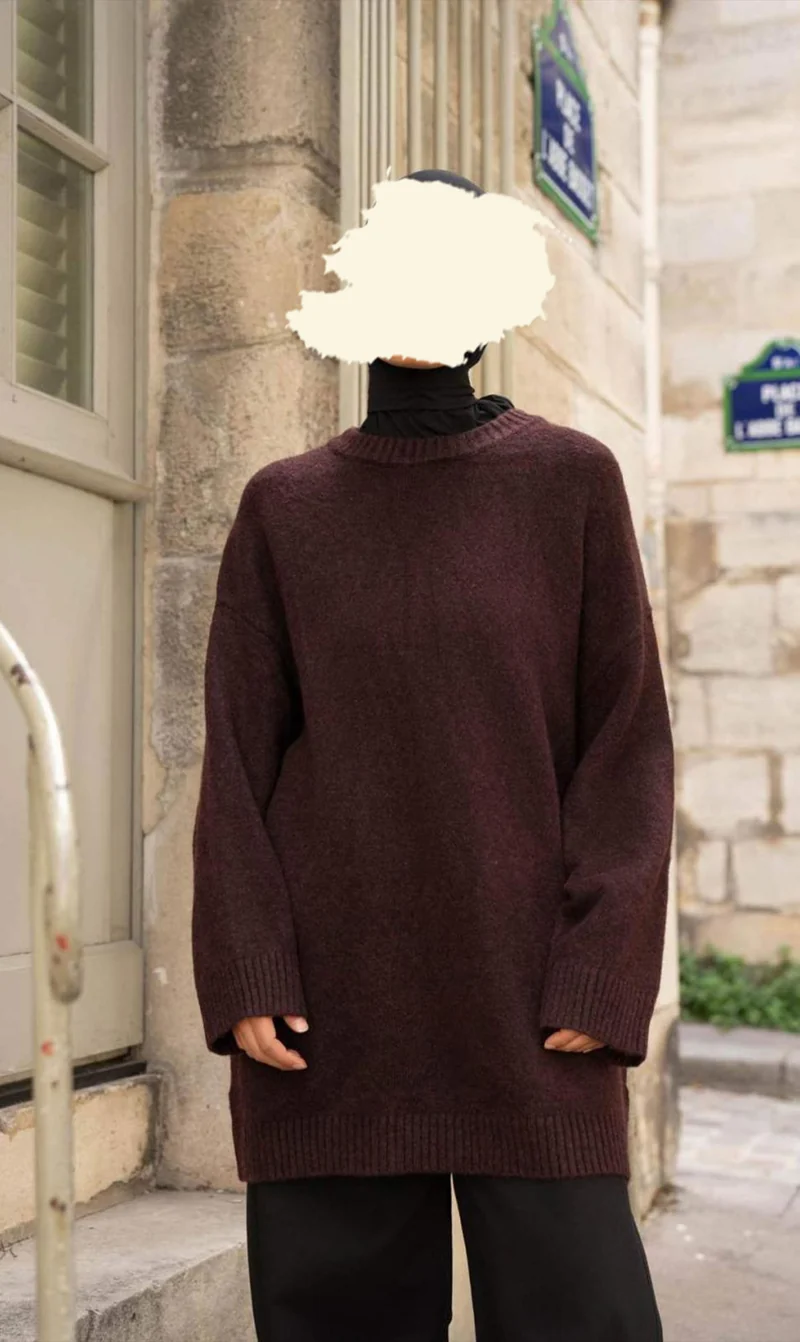 Strickpullover in Übergröße Laura