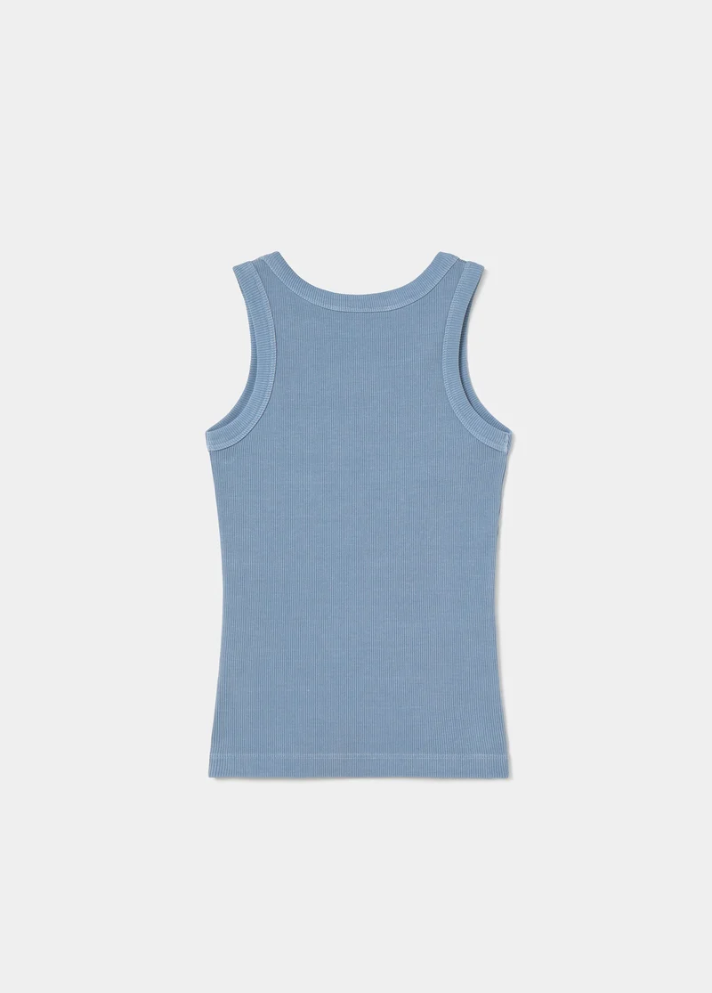 Washed camisole tank top