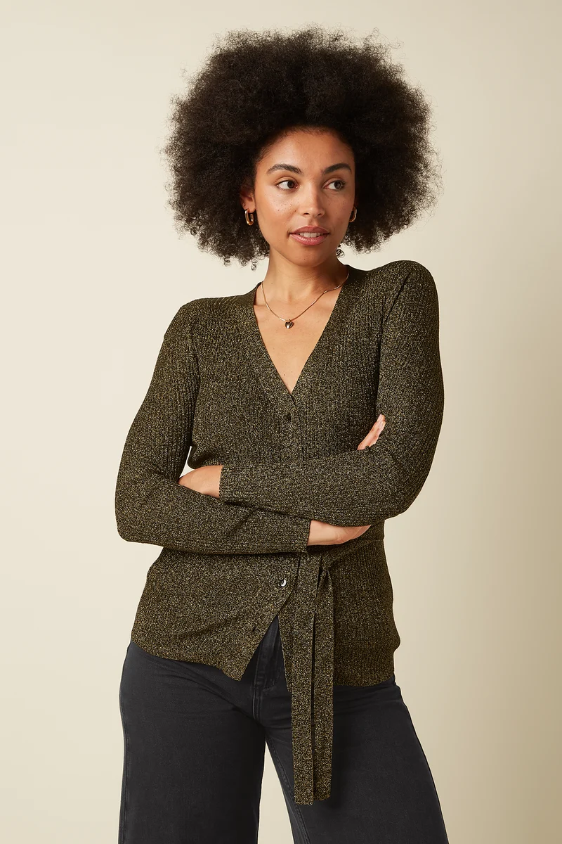 Mila Rib Cardi Fete